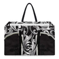Ornamental Silver Cross Print Utility Tote Bag