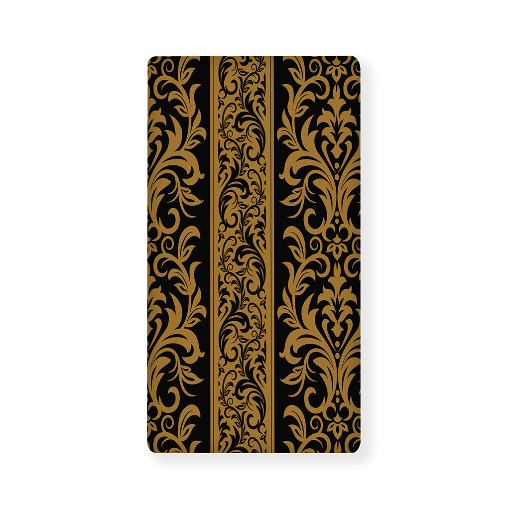Ornamental Western Damask Print Baby Crib Sheet