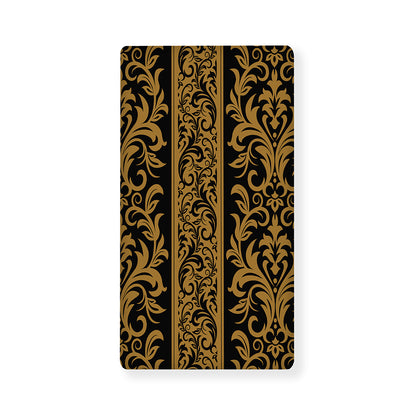 Ornamental Western Damask Print Baby Crib Sheet