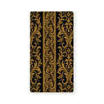 Ornamental Western Damask Print Baby Crib Sheet