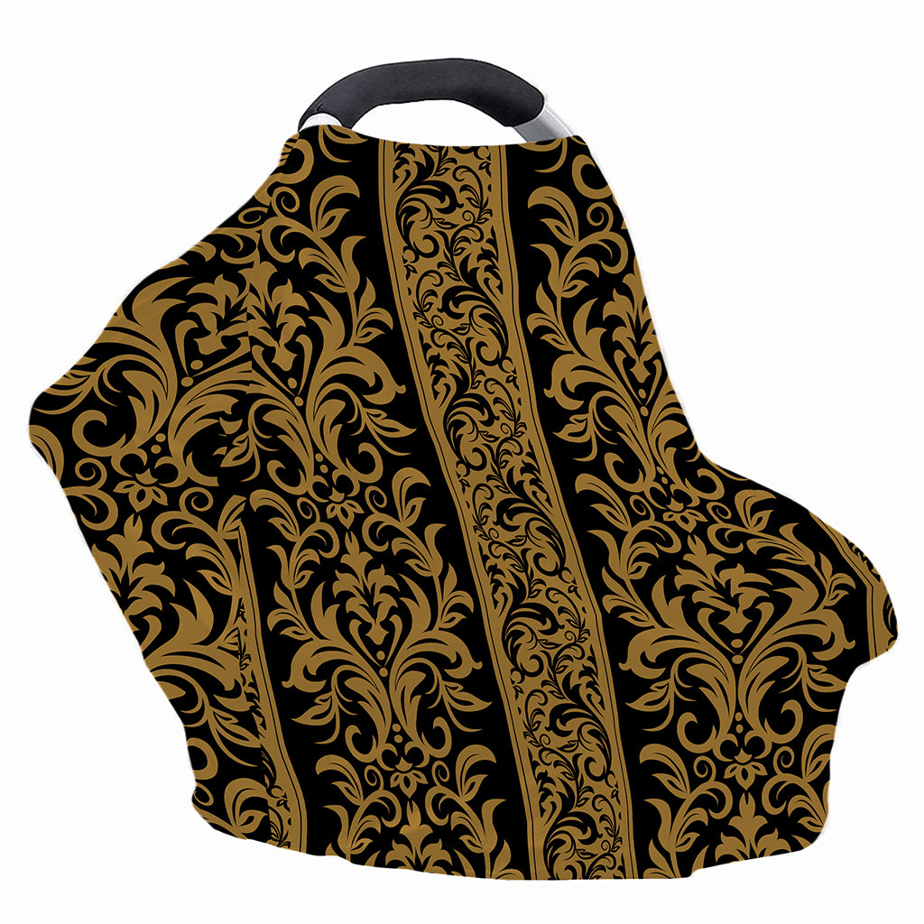 Ornamental Western Damask Print Baby Seat Cover
