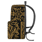 Ornamental Western Damask Print Backpack