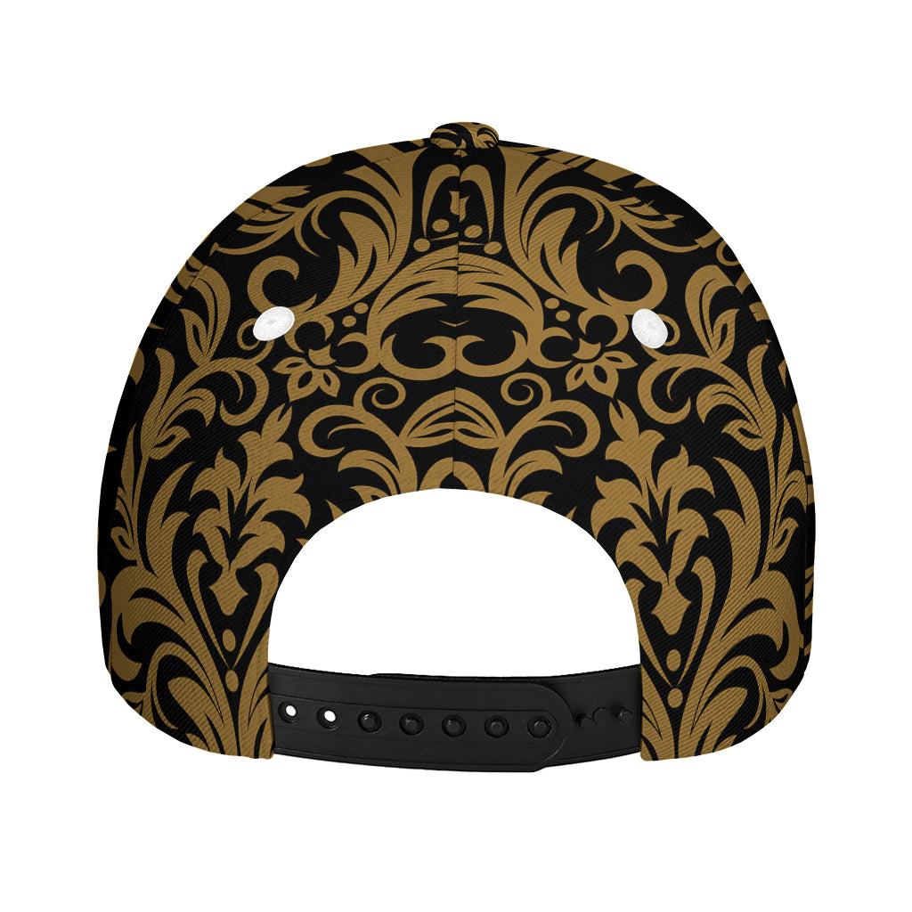 Ornamental Western Damask Print Baseball Cap