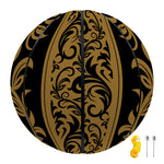 Ornamental Western Damask Print Basketball