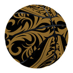 Ornamental Western Damask Print Basketball