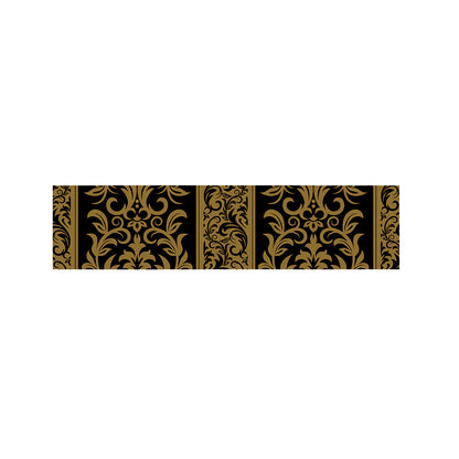 Ornamental Western Damask Print Bed Runner