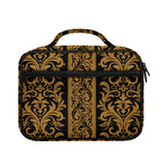 Ornamental Western Damask Print Briefcase Bible Bag