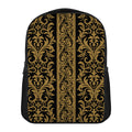 Ornamental Western Damask Print Casual Backpack
