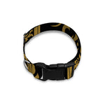 Ornamental Western Damask Print Dog Collar