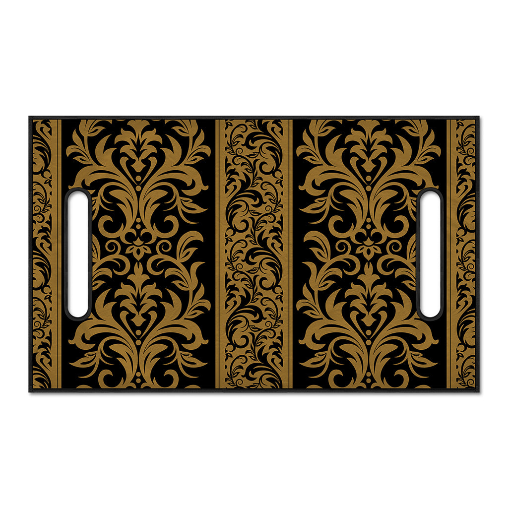 Ornamental Western Damask Print Golf Cart Seat Cover