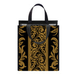 Ornamental Western Damask Print Insulated Lunch Tote