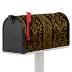 Ornamental Western Damask Print Mailbox Cover