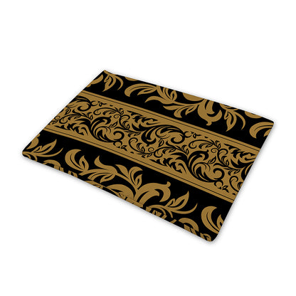Ornamental Western Damask Print Pet Cooling Mat Cover