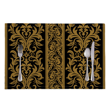 Ornamental Western Damask Print Placemat