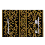 Ornamental Western Damask Print Placemat