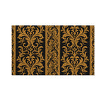Ornamental Western Damask Print Polyester Flag