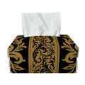 Ornamental Western Damask Print Rectangle Tissue Box Cover