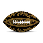 Ornamental Western Damask Print Rugby Ball