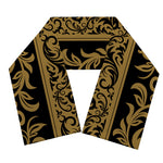 Ornamental Western Damask Print Scarf