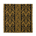 Ornamental Western Damask Print Silk Bandana