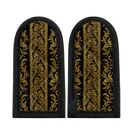 Ornamental Western Damask Print Skillet Handle Cover