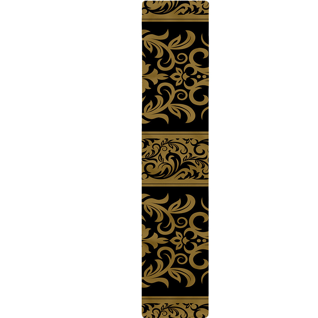 Ornamental Western Damask Print Table Runner