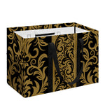 Ornamental Western Damask Print Utility Tote Bag