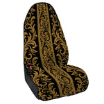 Ornamental Western Damask Print Waterproof Car Seat Cover