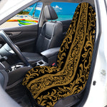 Ornamental Western Damask Print Waterproof Car Seat Cover