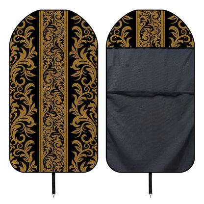 Ornamental Western Damask Print Waterproof Car Seat Cover