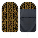 Ornamental Western Damask Print Waterproof Car Seat Cover