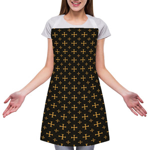 Orthodox Christian Pattern Print Adjustable Apron