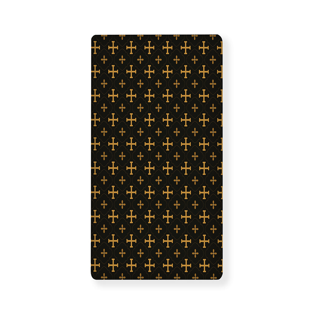 Orthodox Christian Pattern Print Baby Crib Sheet