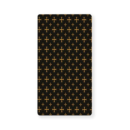Orthodox Christian Pattern Print Baby Crib Sheet