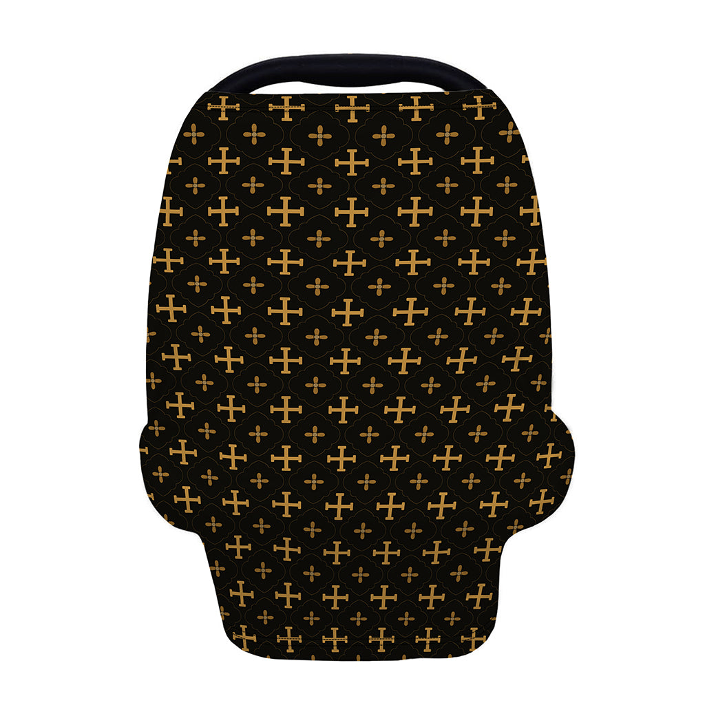 Orthodox Christian Pattern Print Baby Seat Cover
