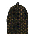 Orthodox Christian Pattern Print School Backpack