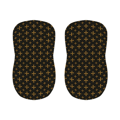 Orthodox Christian Pattern Print Bar Stool Covers