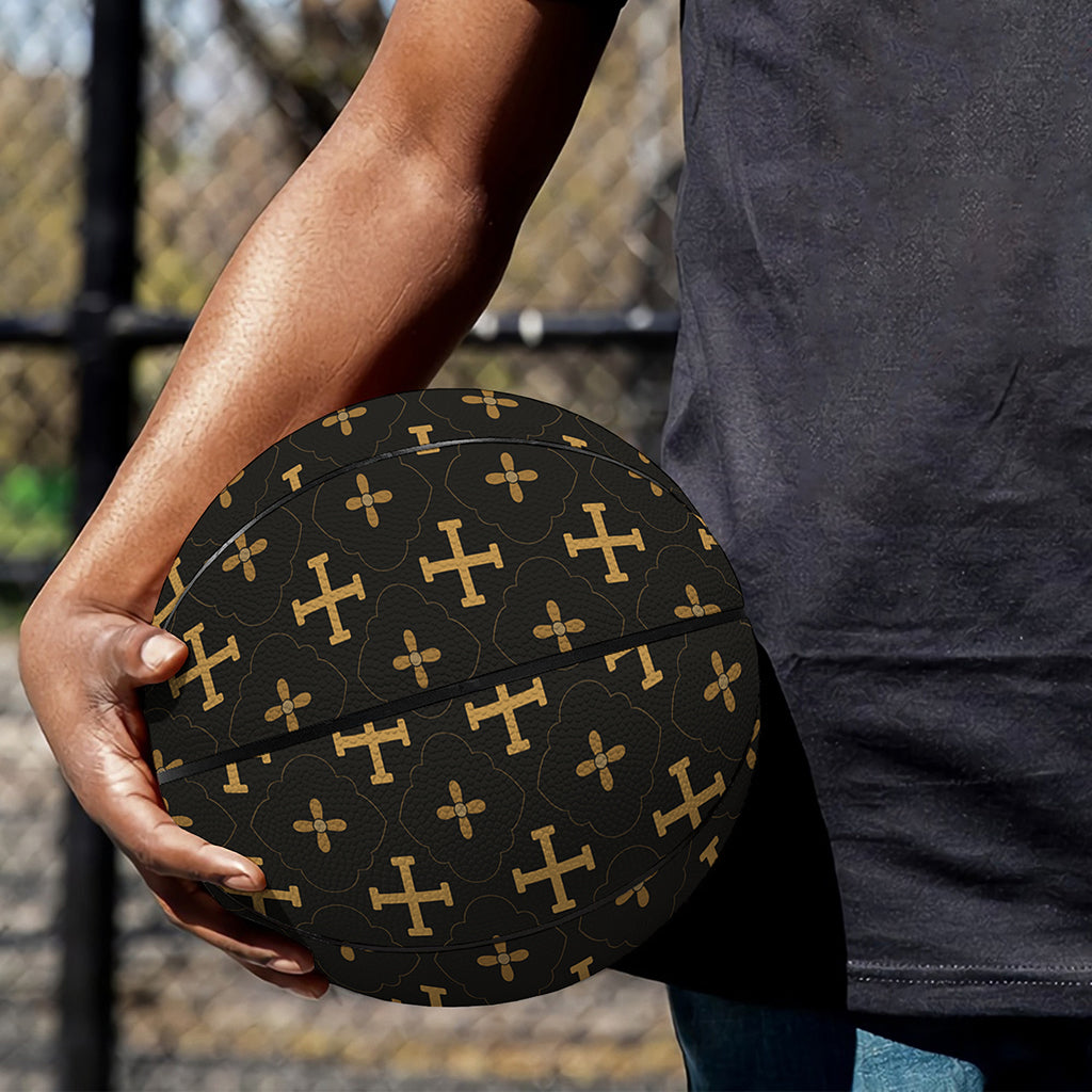 Orthodox Christian Pattern Print Basketball