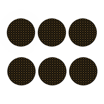 Orthodox Christian Pattern Print Coaster Set
