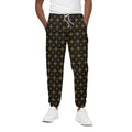 Orthodox Christian Pattern Print Cotton Sweatpants