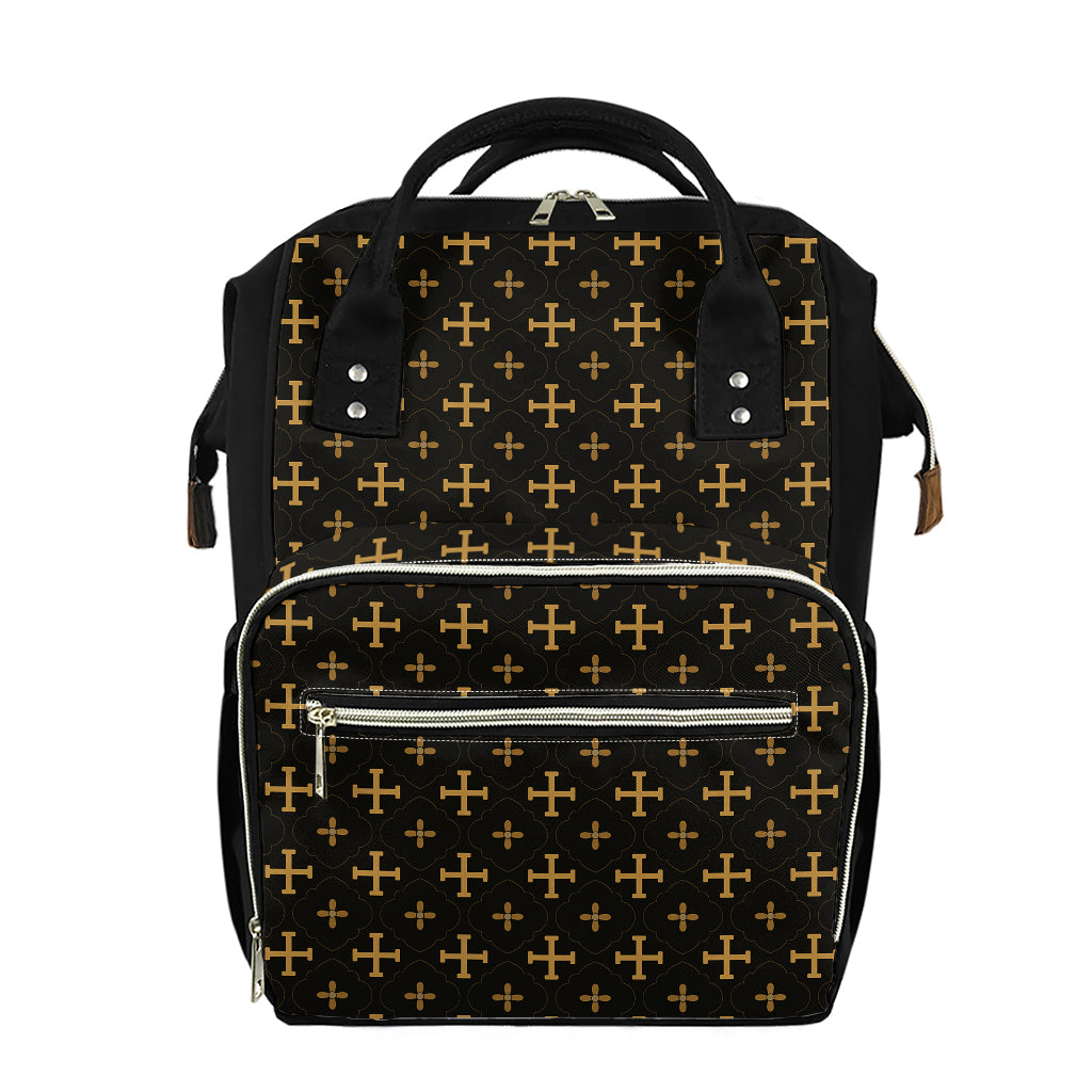 Orthodox Christian Pattern Print Diaper Bag