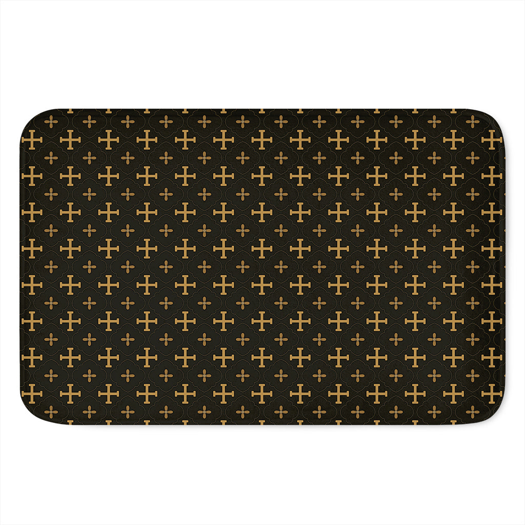 Orthodox Christian Pattern Print Indoor Door Mat