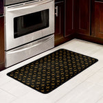 Orthodox Christian Pattern Print Kitchen Mat