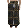 Orthodox Christian Pattern Print Lantern Pants