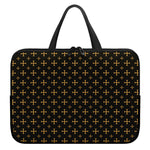 Orthodox Christian Pattern Print Laptop Sleeve With Handle