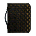 Orthodox Christian Pattern Print Leather Bible Cover