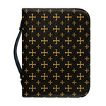 Orthodox Christian Pattern Print Leather Bible Cover