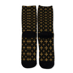 Orthodox Christian Pattern Print Long Socks