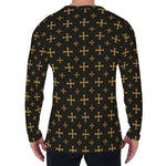 Orthodox Christian Pattern Print Men's Long Sleeve T-Shirt