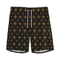 Orthodox Christian Pattern Print Men's Athletic Shorts